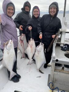 Gillian Fishing with Friends in Growth and Travel